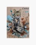 neldi art gallery product Splash Art Portrait on wood 24