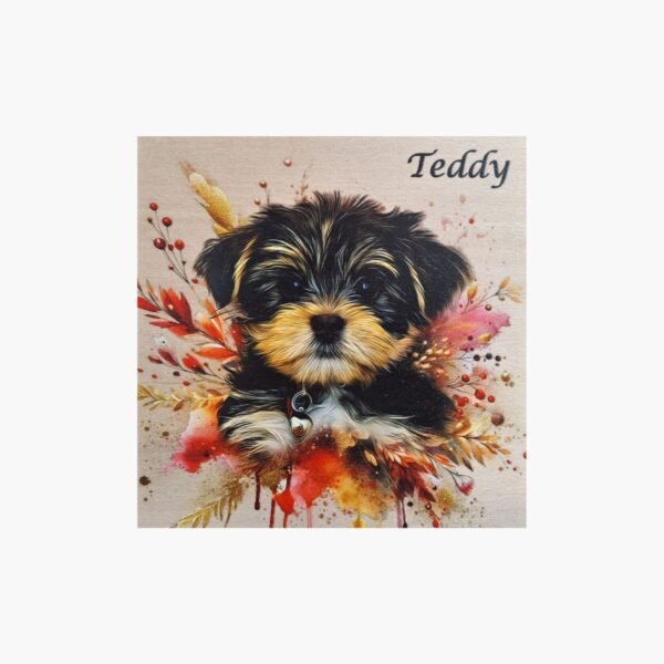 neldi art gallery product Splash Art Portrait on wood 38