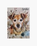 neldi art gallery product Splash Art Portrait on wood 40