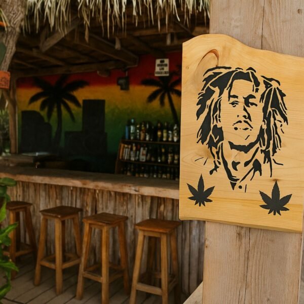 neldi art gallery product Bob Marley concept