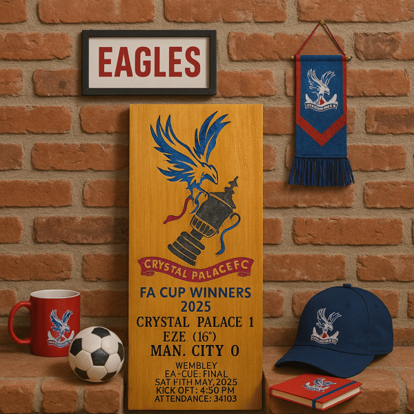 neldi art gallery product Crystal Palace FC FA Cup Winners concept