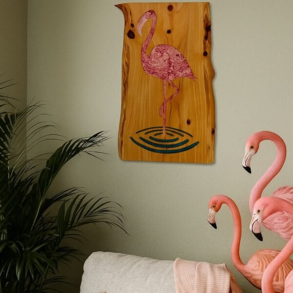 neldi art gallery product Flamingo Resin concept