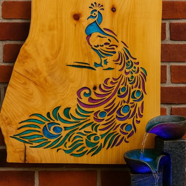 neldi art gallery product Peacock concept
