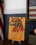 neldi art gallery product Tribal Eagle Head concept
