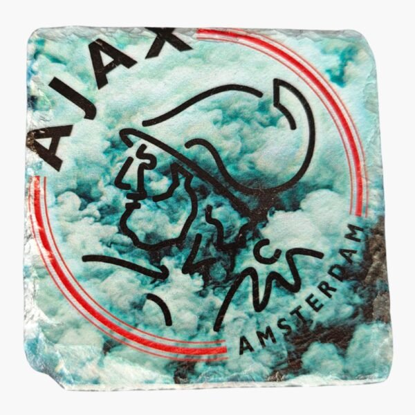 neldi art gallery product football crest slate Ajax front