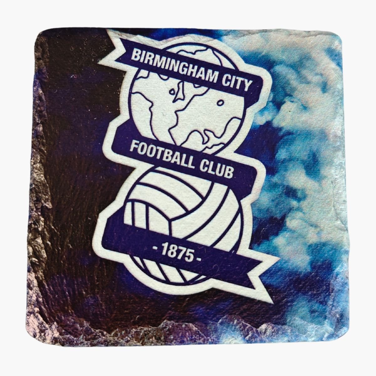 neldi art gallery product football crest slate Birminghan city front