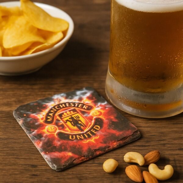 neldi art gallery product football crest slate Manchester United Concept