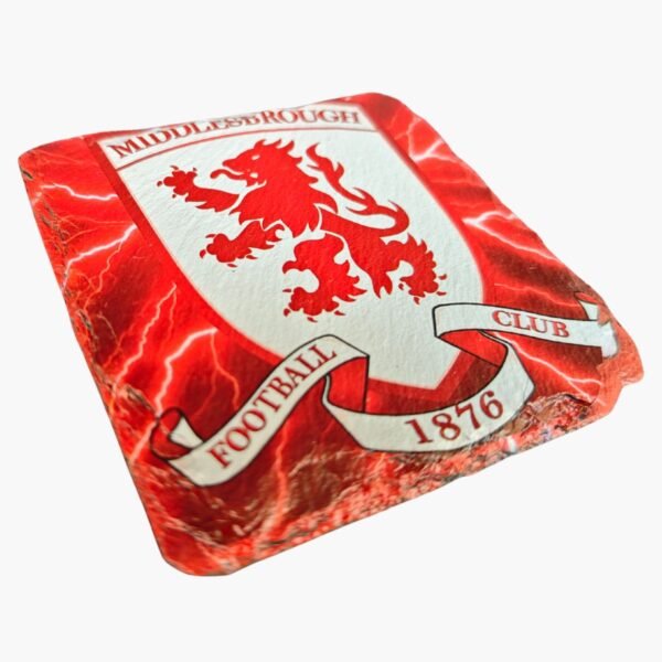 neldi art gallery product football crest slate Middlesbrough