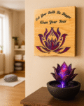 neldi art gallery product lotus Resin consept