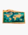 neldi art gallery product map green Resin
