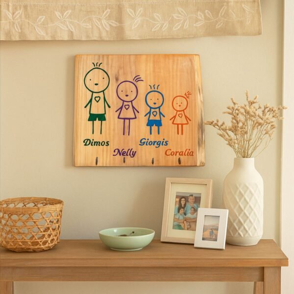 Neldi Art Gallery - Product, Personalized Family Wall Art with Names