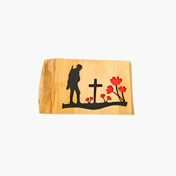 neldi art gallery product remembrance soldier cross wall art