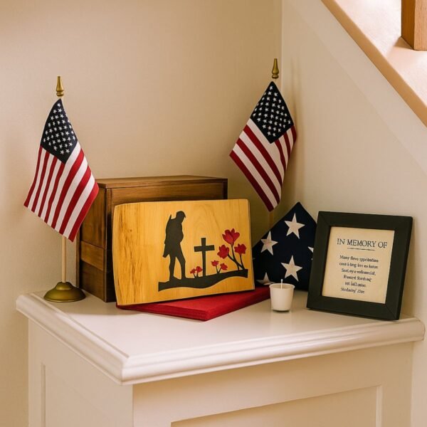 neldi art gallery product remembrance soldier cross wall art concept