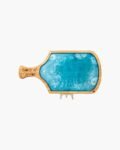 Neldi Art Gallery - Product, "Taste of Cyprus" Serving Board with Blue Resin