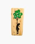 neldi art gallery product Banksy Bouquet Balloons Girl Resin