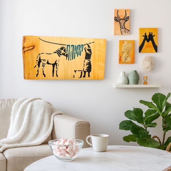 neldi art gallery product Banksy Zebra Stripes concept