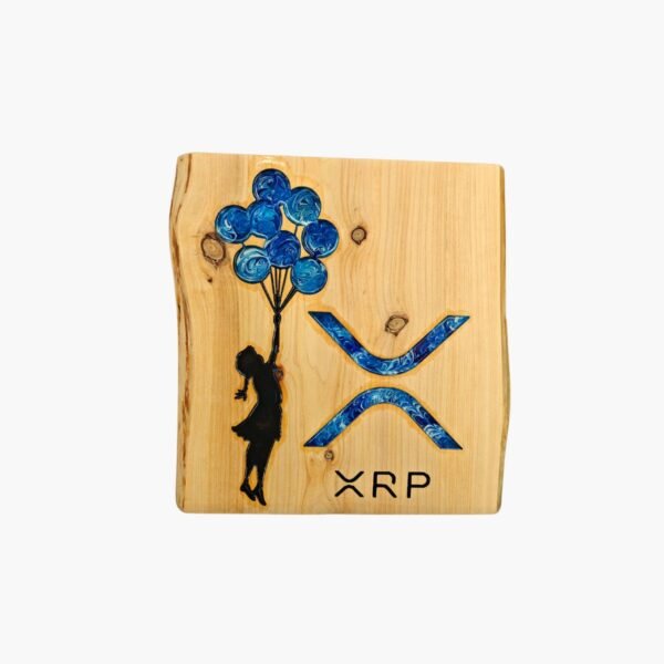 neldi art gallery product Crypto XRP Banksy Resin