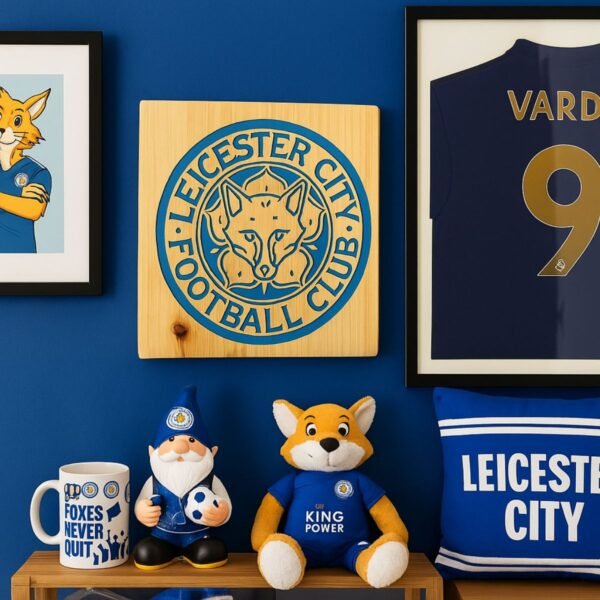 neldi art gallery product Football Teams Engraved Leicester City concept