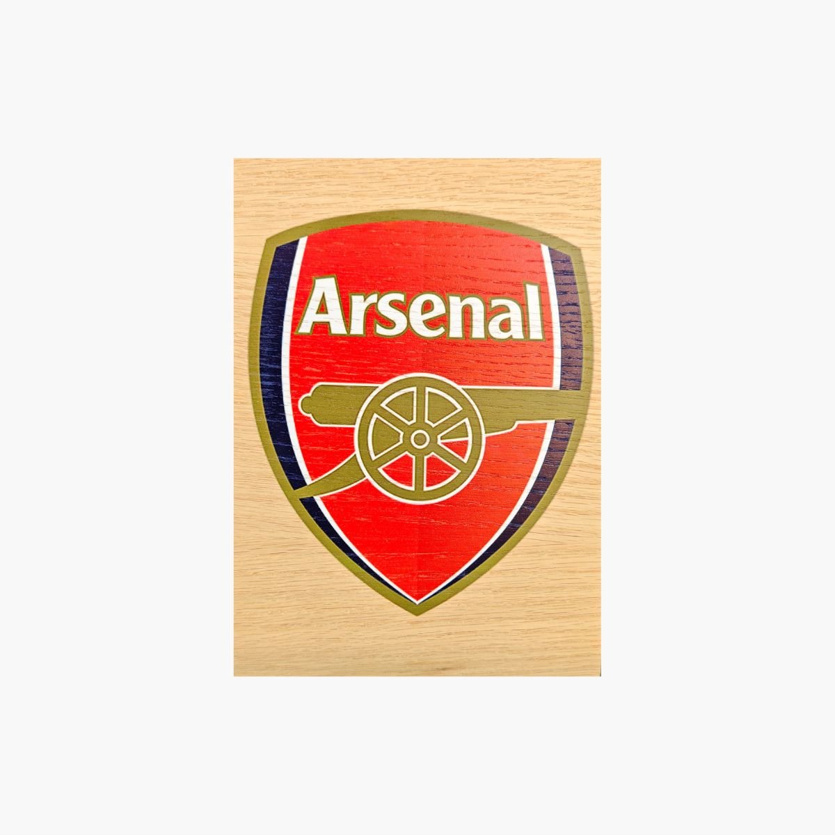 neldi art gallery product Football Teams wood Prints Arsenal