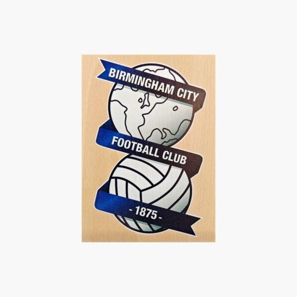 neldi art gallery product Football Teams wood Prints Birmingham City
