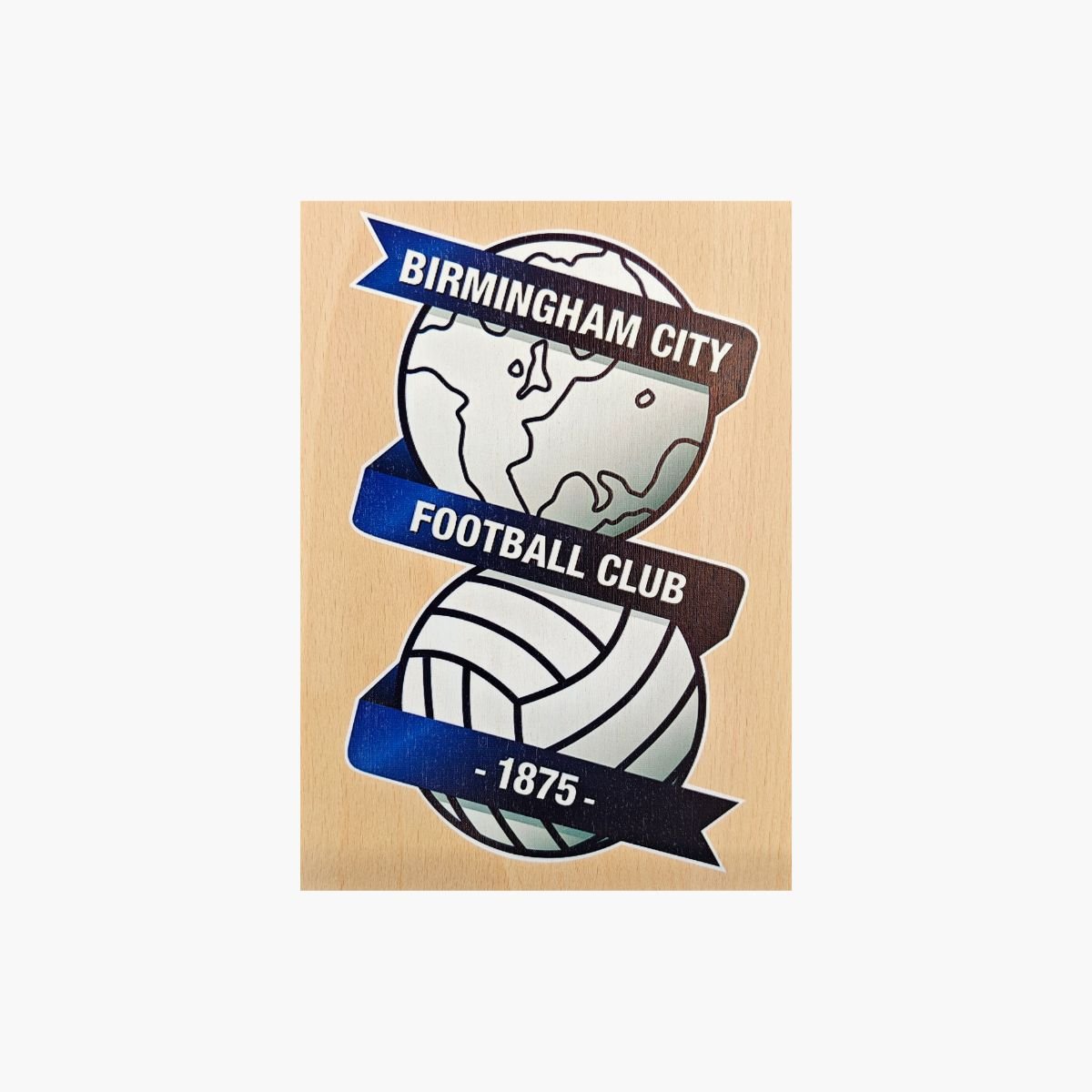 neldi art gallery product Football Teams wood Prints Birmingham City
