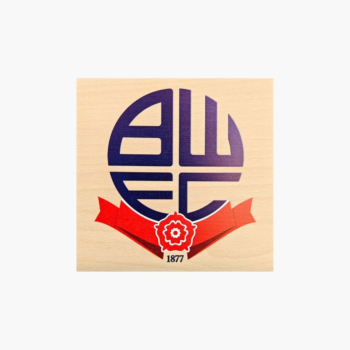 neldi art gallery product Football Teams wood Prints Bolton Wanderers