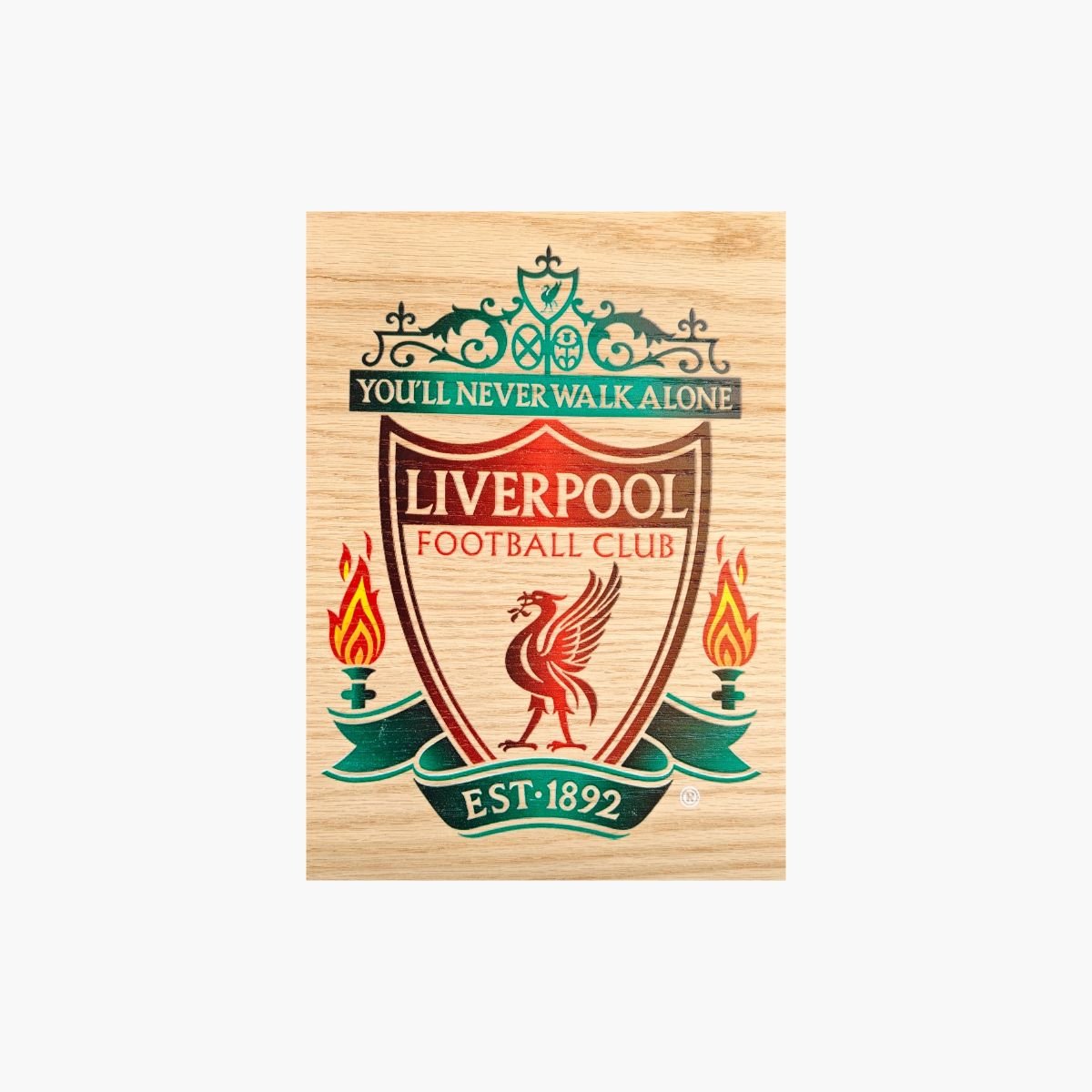 neldi art gallery product Football Teams wood Prints Liverpool