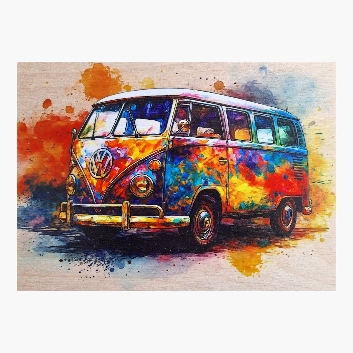 neldi art gallery product General Print Campervan