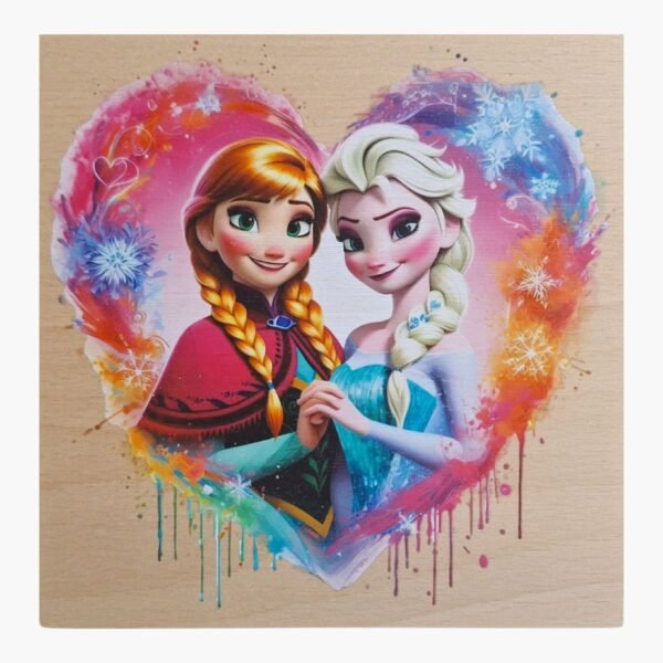 neldi art gallery product General Print Frozen Elsa Anna