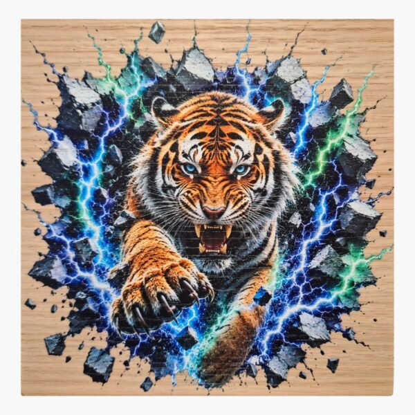 neldi art gallery product General Print Tiger