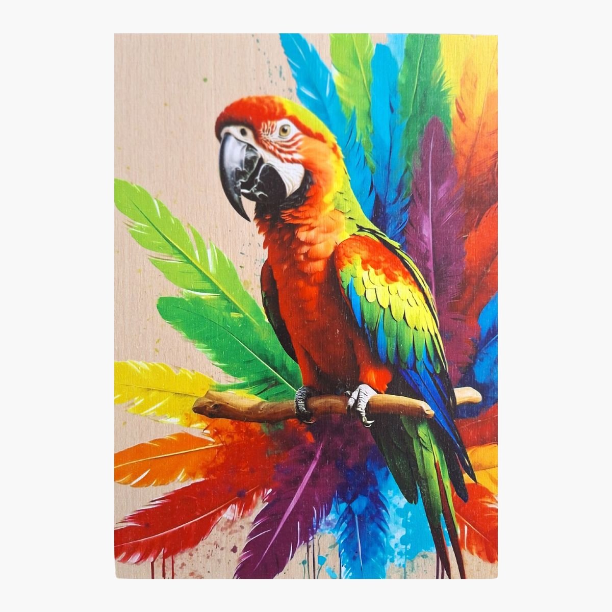 neldi art gallery product General Print Parrot