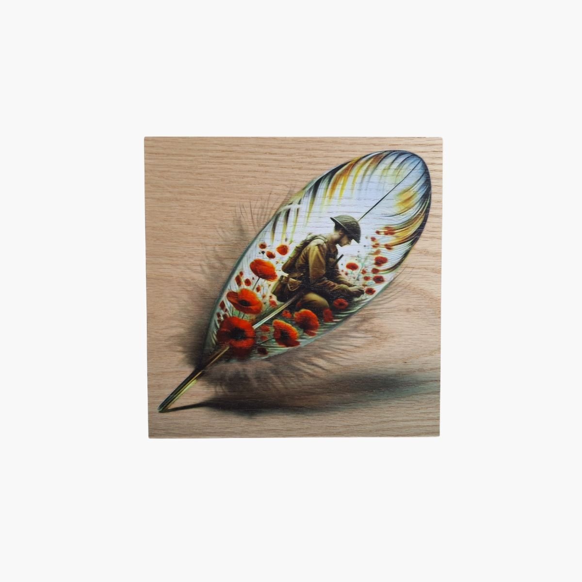 neldi art gallery product General Print Soldier Feather