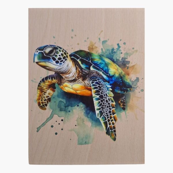 neldi art gallery product General Print Turtle