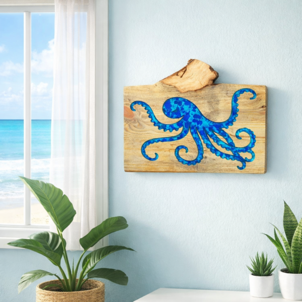 neldi art gallery product Octopus Resin concept
