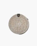 neldi art gallery product Rattan Bag White