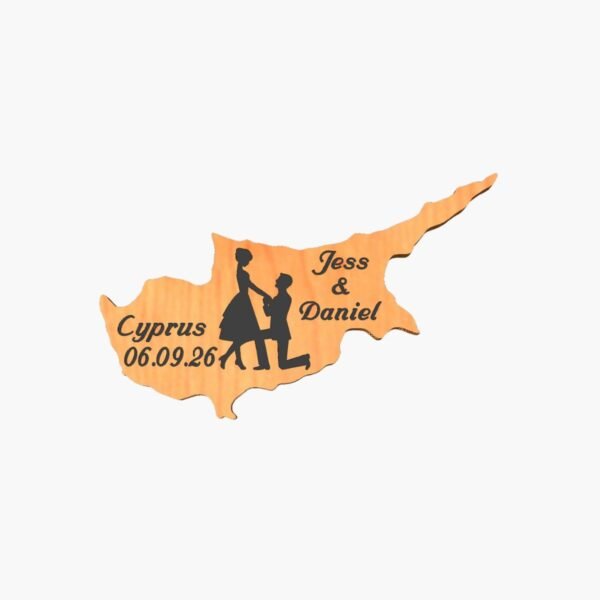 neldi art gallery product Wedding Cyprus Cut Out couple3 black