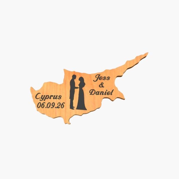 neldi art gallery product Wedding Cyprus Cut Out couple4 black