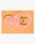 neldi art gallery product Wedding Double Hearts couple2 pink