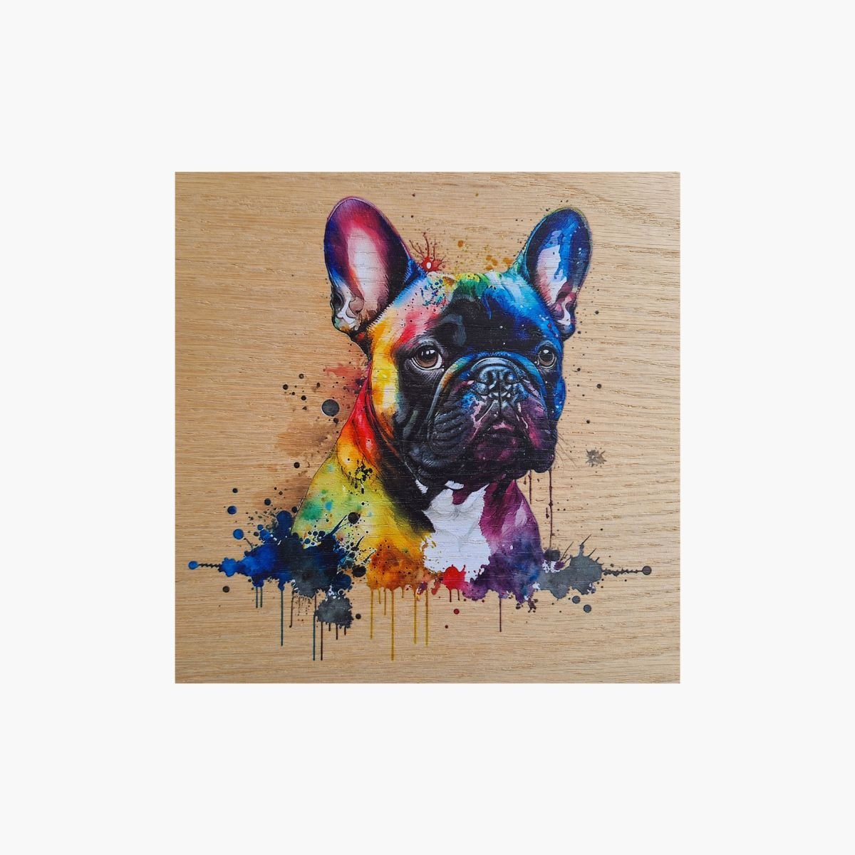 neldi art gallery product animal portrait dog French Bulldog