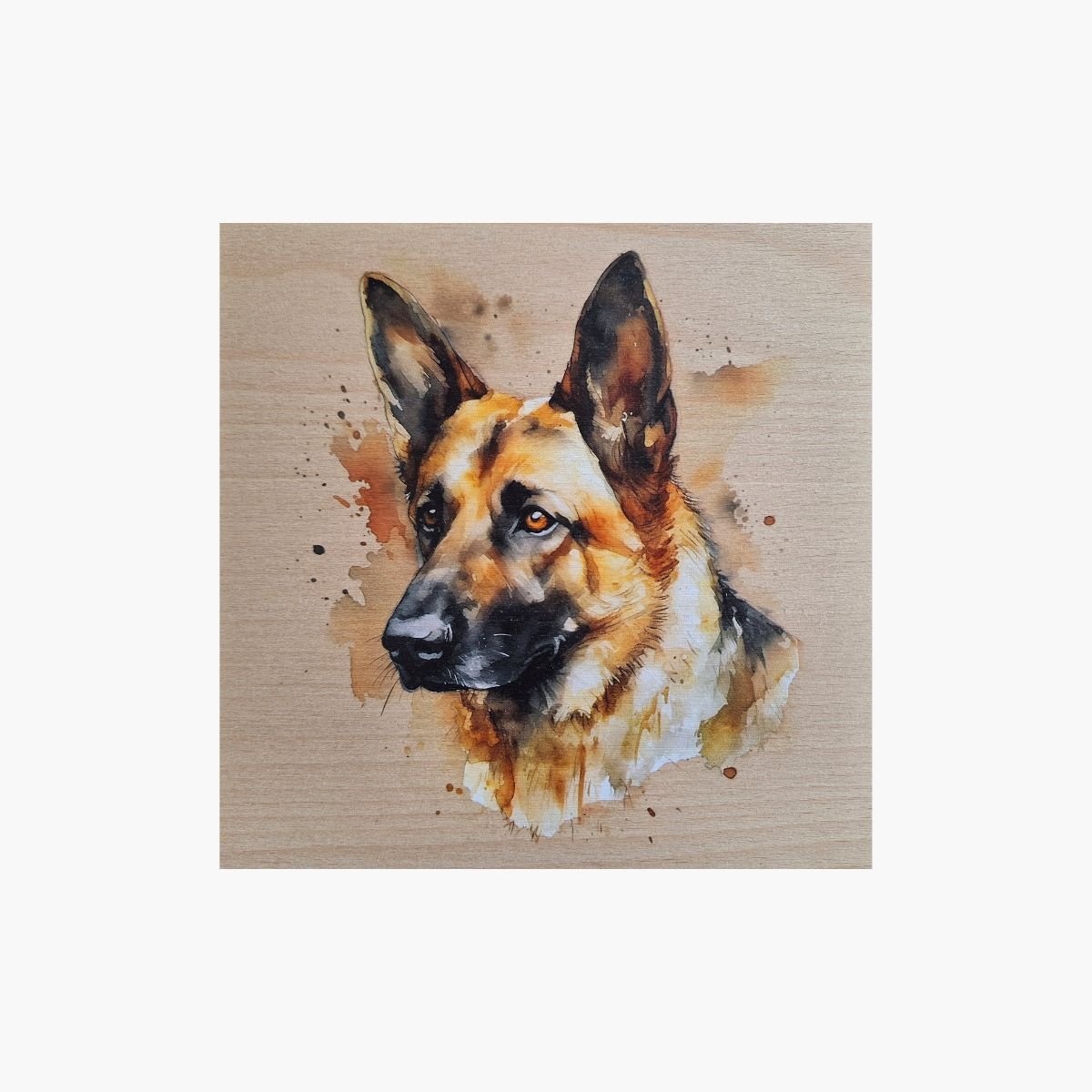 neldi art gallery product animal portrait dog German Shepperd