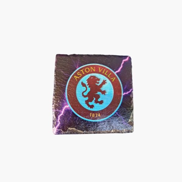 neldi art gallery product football crest slate Aston Villa front