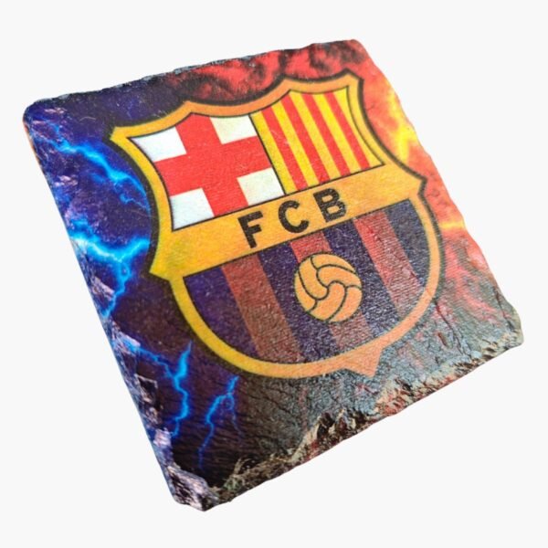 neldi art gallery product football crest slate Barcelona
