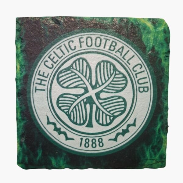 neldi art gallery product football crest slate Celtic front