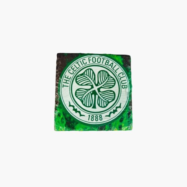neldi art gallery product football crest slate Celtic front