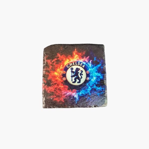 neldi art gallery product football crest slate Chelsea front