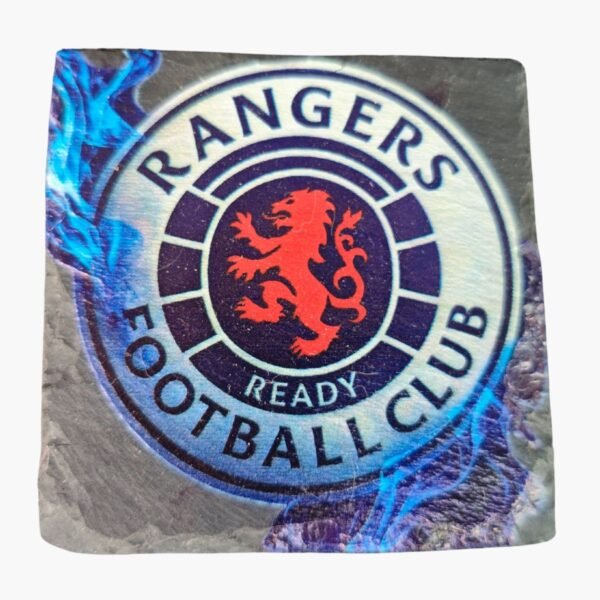 neldi art gallery product football crest slate Rangers front