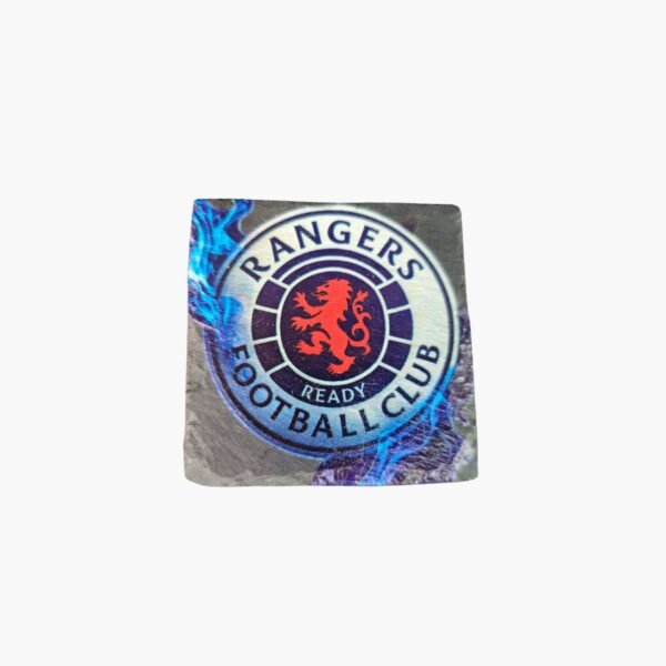 neldi art gallery product football crest slate Rangers front