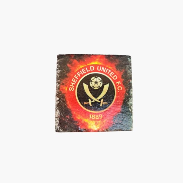 neldi art gallery product football crest slate Sheffield United front