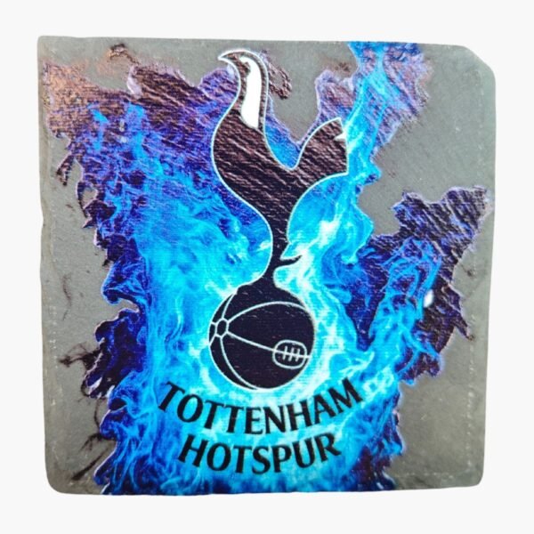 neldi art gallery product football crest slate Tottenham Hotspur front