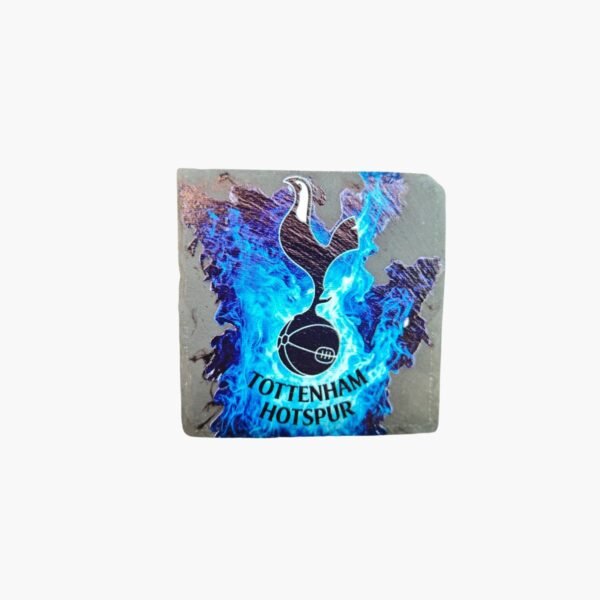 neldi art gallery product football crest slate Tottenham Hotspur front
